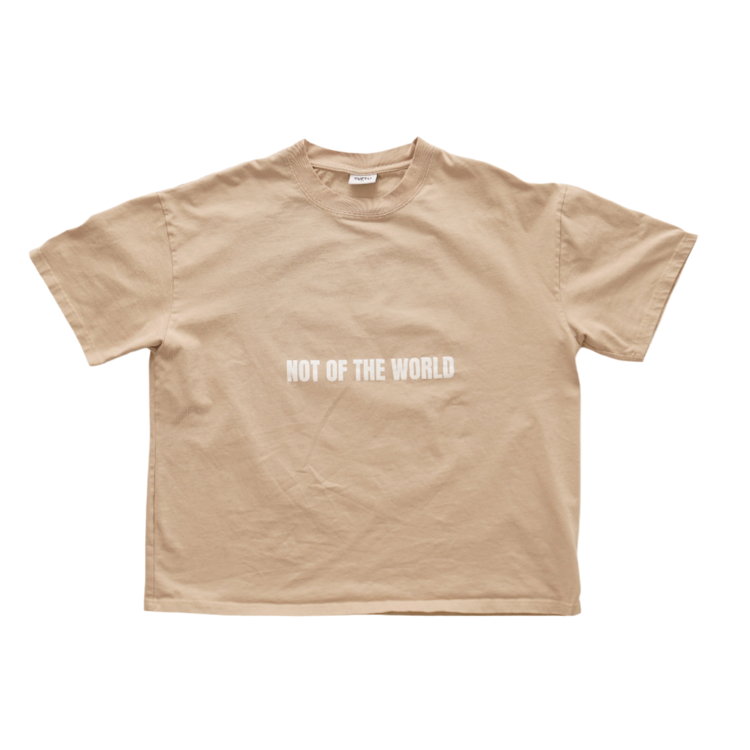 NOT OF THE WORLD - BOXY TEE