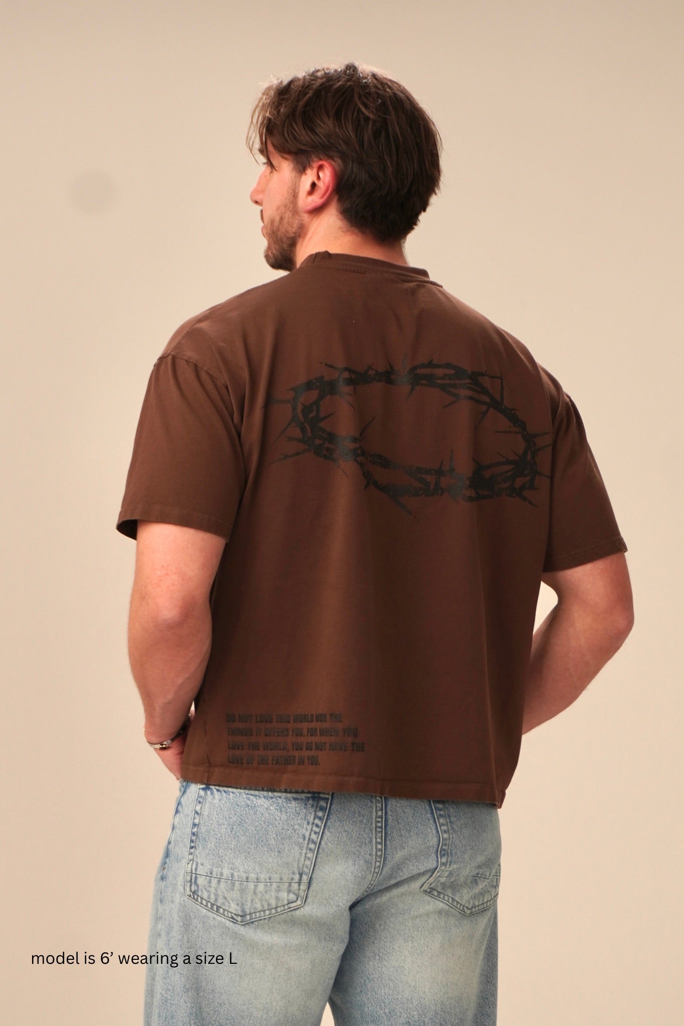 NOT OF THE WORLD - BOXY TEE