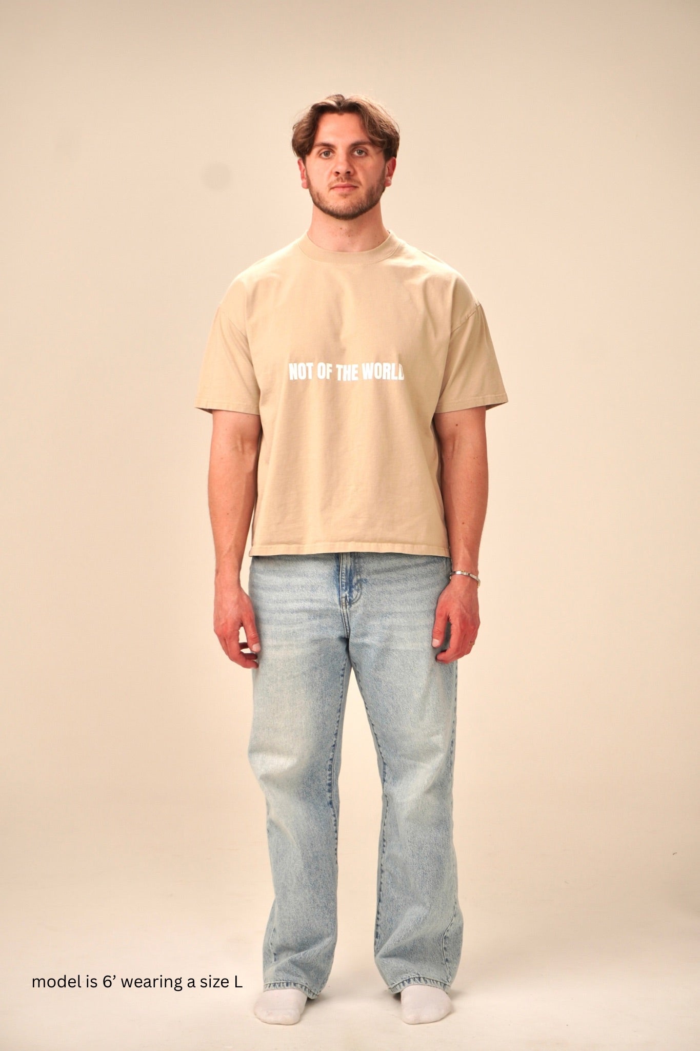 NOT OF THE WORLD - BOXY TEE