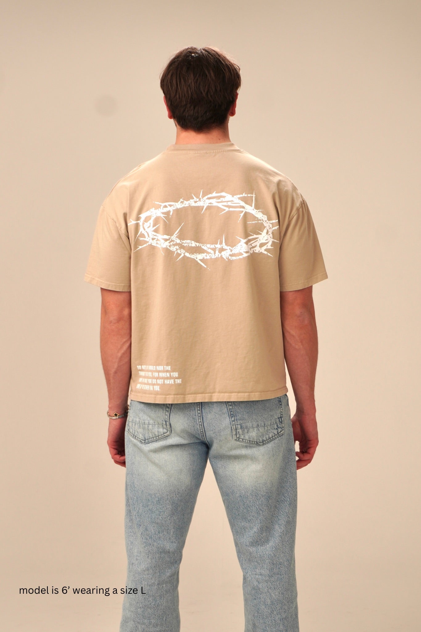 NOT OF THE WORLD - BOXY TEE