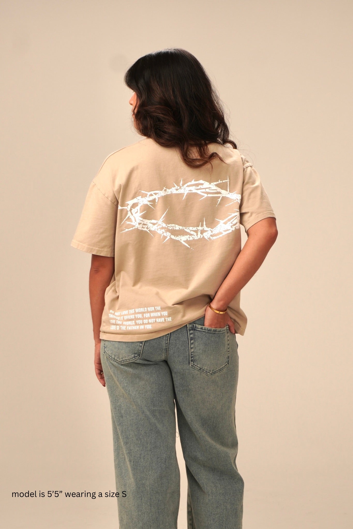 NOT OF THE WORLD - BOXY TEE